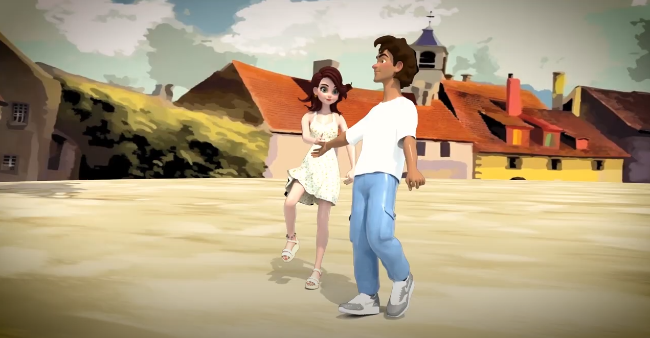 Des avatars 3D dansent le rondeau de Samatan